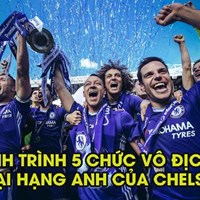 5 chức vô địch ngoại hạng Anh của Chelsea: Hàng thủ tạo nên sự vững chắc